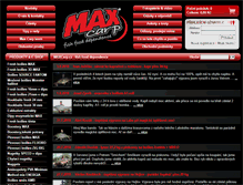 Tablet Screenshot of maxcarp.cz